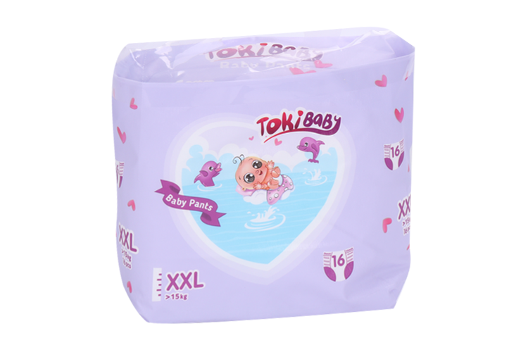 Подгузники-трусики TokiBaby дет XXL (15+ кг), 16 шт Диона ООО