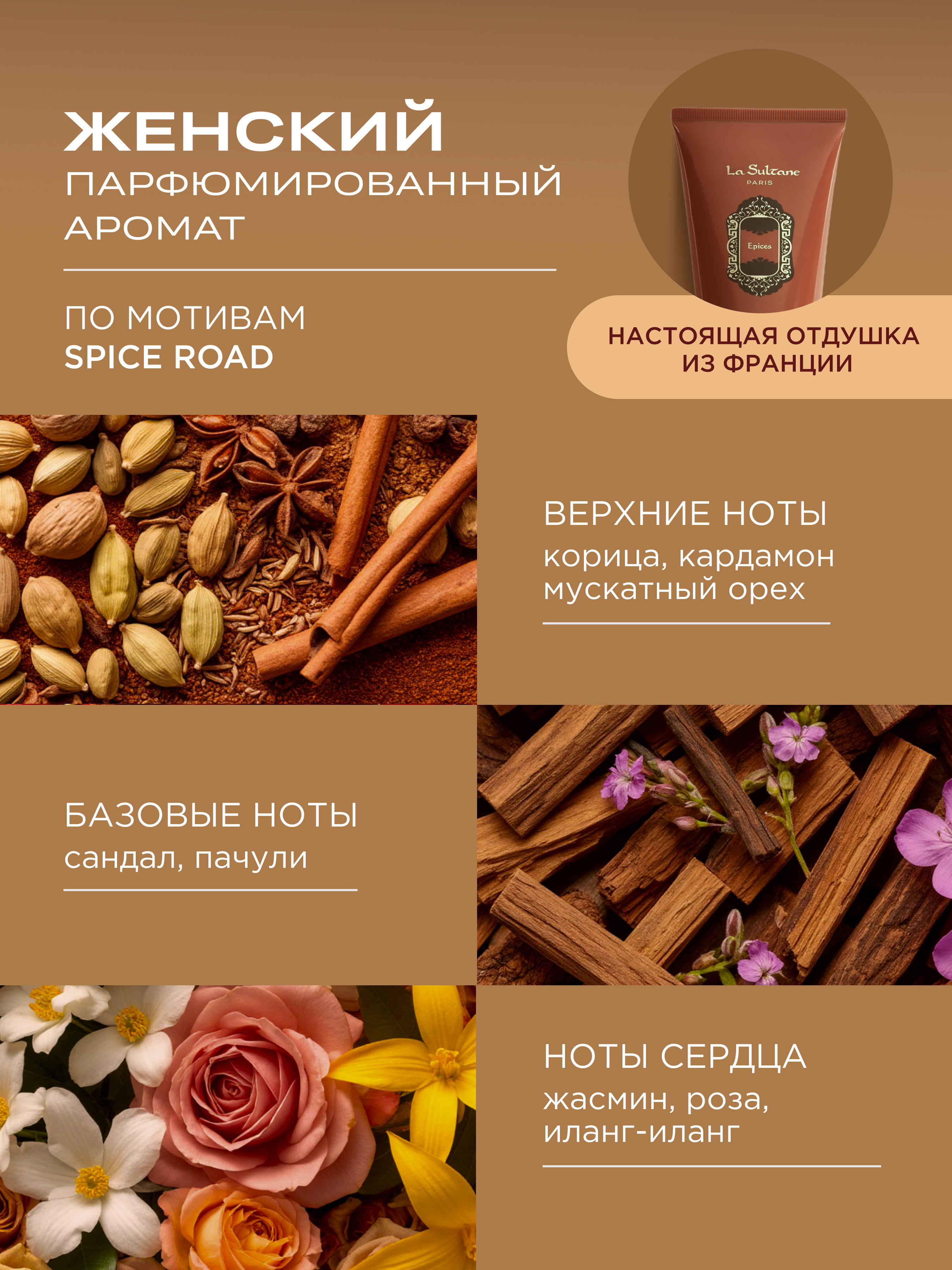 Парфюмированный гель для душа spice road perfumed shower gel, HELDI, 500 мл Контракт Лтд ООО