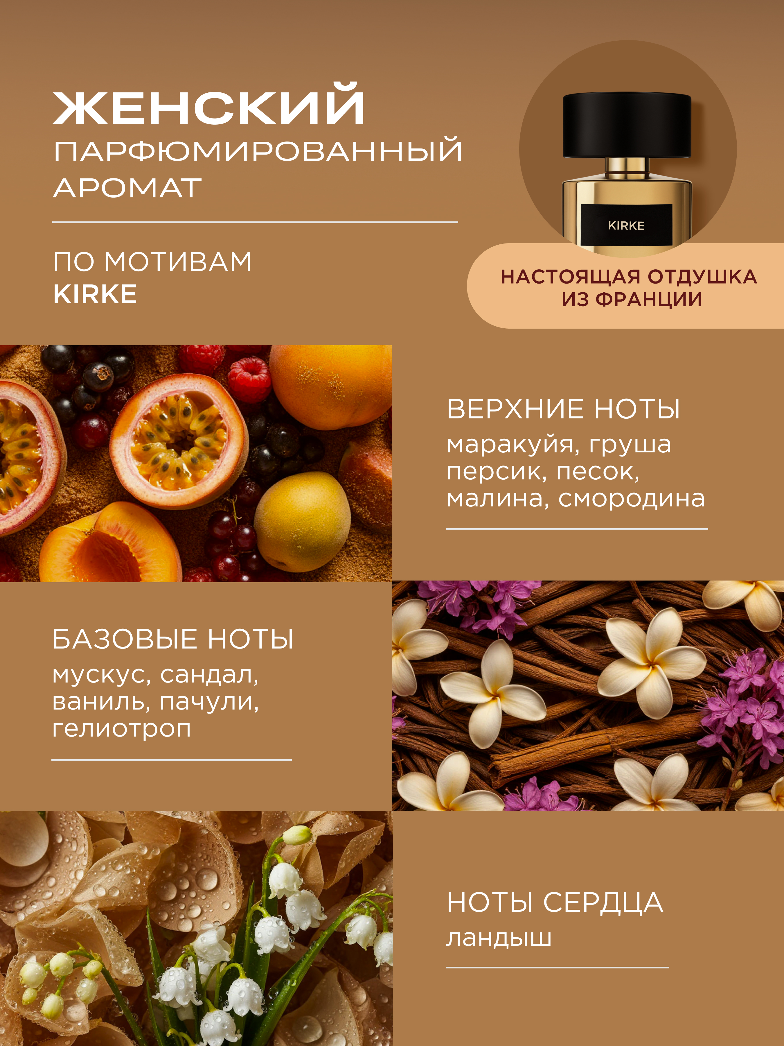 Парфюмированный гель для душа Kirke fantasy perfumed shower gel, увлажняющий, HELDI, 500 мл Контракт Лтд ООО