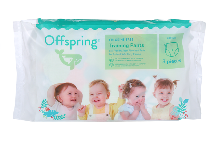 Трусики-подгузники Offspring Тревел пак L (9-14кг), 3 шт, три расцветки Фуджиян Блю Грейт Санитари Артиклс Ко Лтд/INSOFTB (CHINA) CO LTD