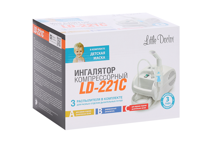 Ингалятор Little Doctor компрессорный LD- 221С Little Doctor Electronic (Nantong) Co Ltd
