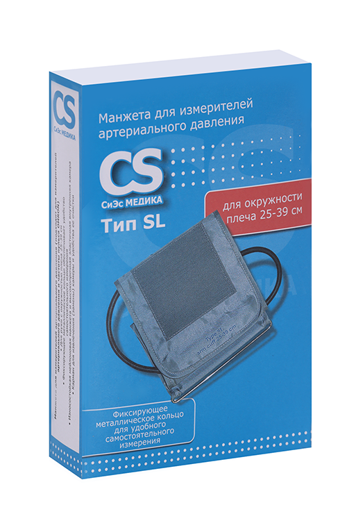 Манжета д/тонометра CS Medica SL 25-39 см Шенчьжень Комплектсервис Индастриал энд Трейд Ко Лтд