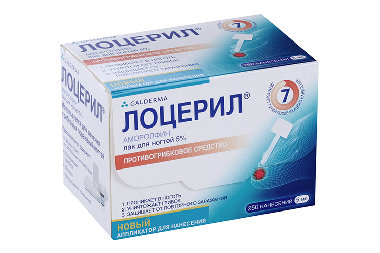 Лоцерил 5%, 5 мл, лак для ногтей Лаборатории Галдерма