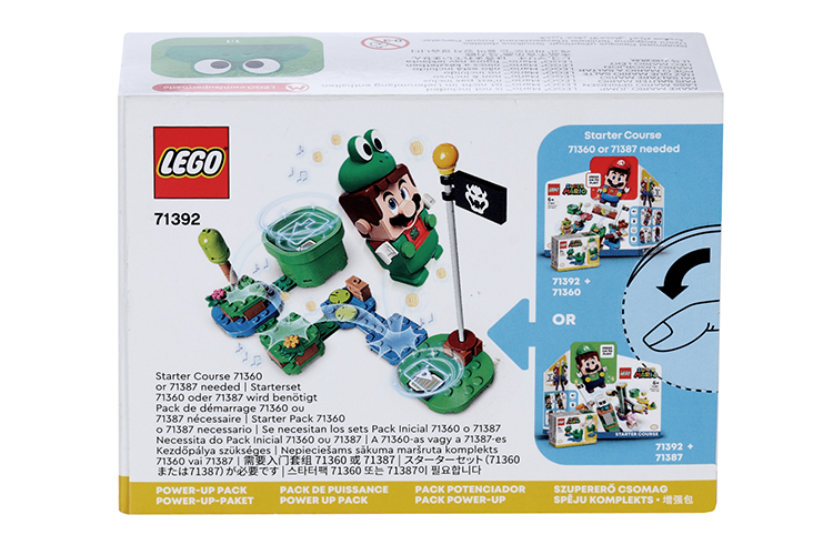 Конструктор LEGO SUPER MARIO набор усилений марио-лягушка Лего Система А/С