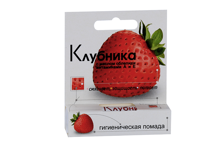 Помада Клубника гигиен, 2,8 г Аванта АО