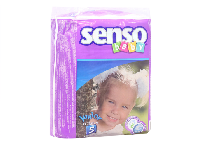 Подгузники Senso baby Junior крем-бальз (11-25кг), 16 шт БелЭмса ООО