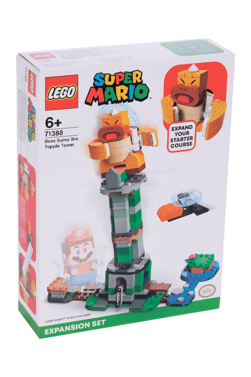 Конструктор LEGO SUPER MARIO дополнительный набор падающая башня босса братца-сумо Лего Система А/С