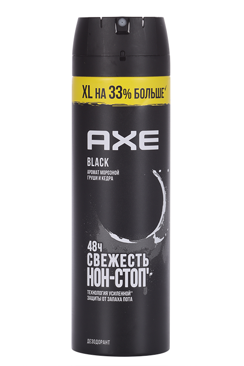 Дезодорант-аэрозоль AXE Блэк, 200 мл Арнест АО
