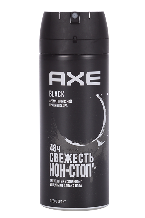 Дезодорант-аэрозоль AXE Блэк, 150 мл Арнест АО