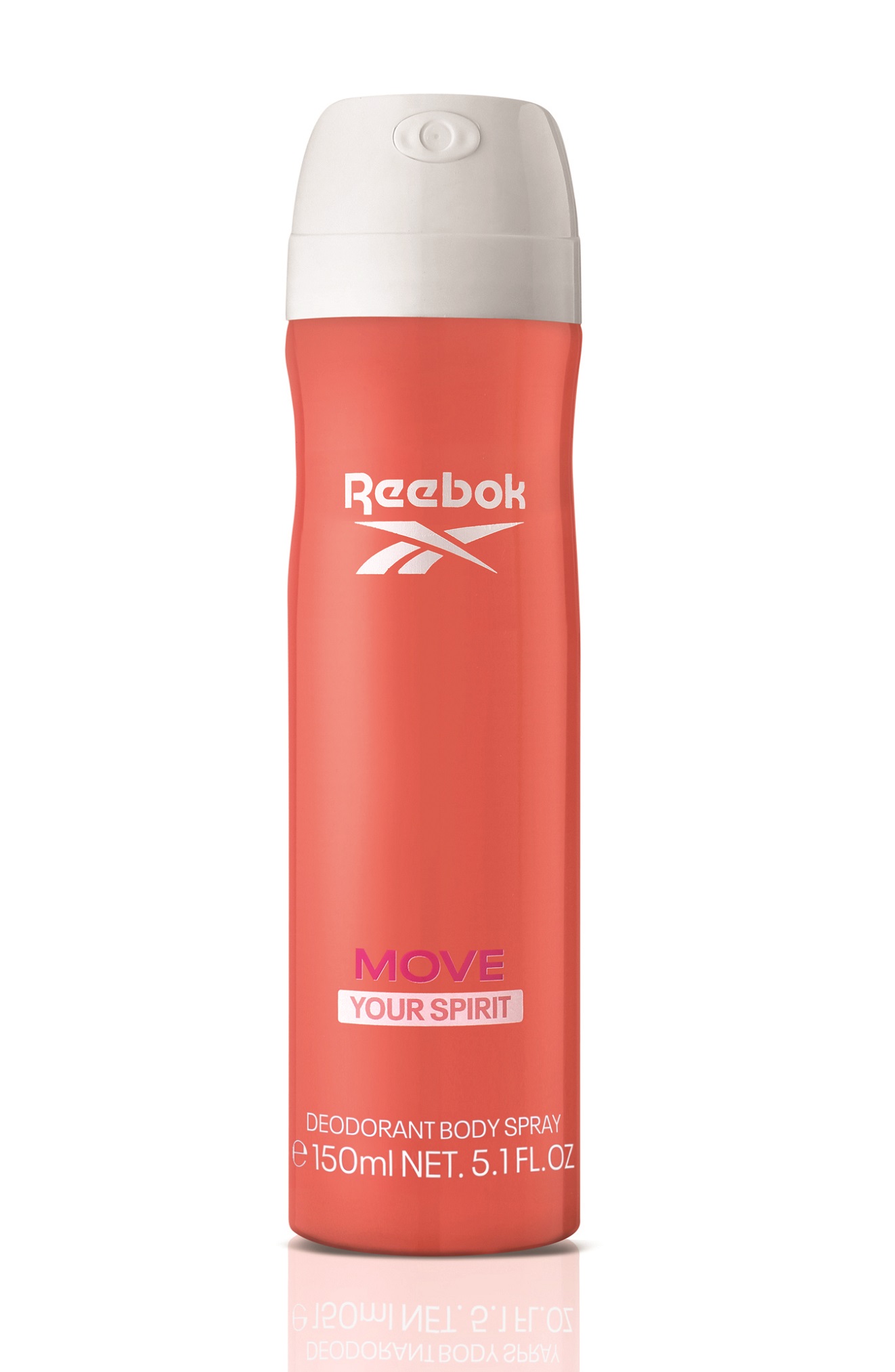 Дезодорант-спрей женский REEBOK Move Your Spirit, 150 мл TAILORED PERFUMES S.L.
