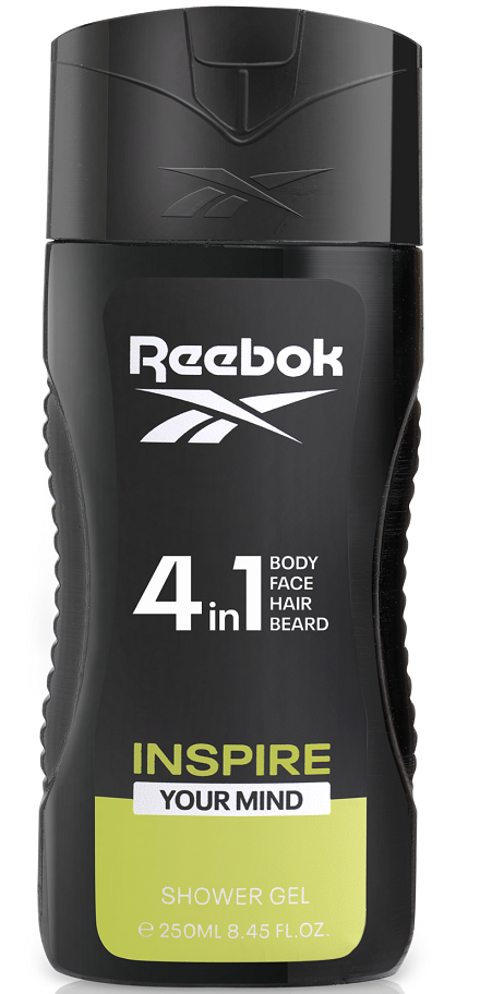 Гель для душа REEBOK для мужчин Inspire Your Mind, 250 ml TAILORED PERFUMES S.L.