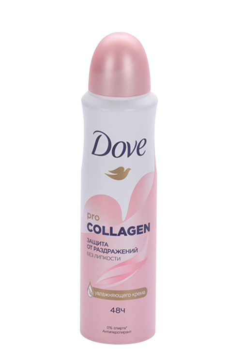 Антиперспирант-аэрозоль DOVE Pro-collagen защита от раздражений, 150 мл Арнест АО