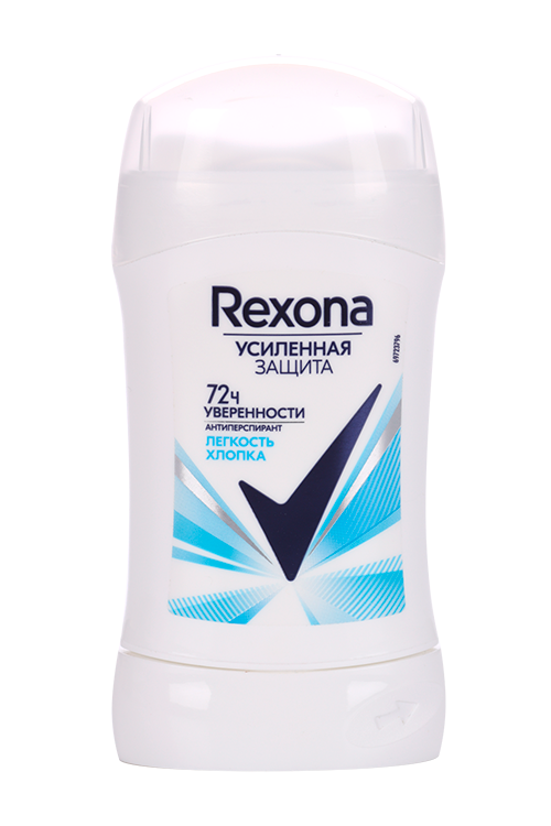 Антиперспирант-карандаш REXONA Легкость хлопка, 40 мл Юнилевер Русь ООО