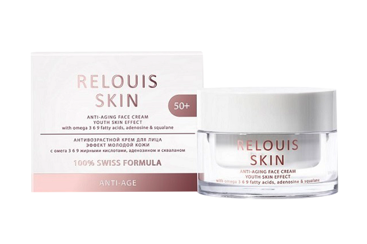RELOUIS Skin Anti-Age Крем для лица Антивозрастной 50+ 40г ELIT PHARMA KOZMETIK VE ILAQ SANAYI TIC. LTD.STI