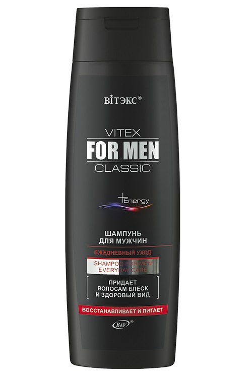 VITEX For Men CLASSIC Шампунь ЕЖЕДНЕВНЫЙ УХОД, 400г Витэкс ЗАО