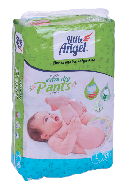 Подгузники-трусики Little Angel Extra Dry L (8-14 кг), 48 шт PAN Healthcare Private limited