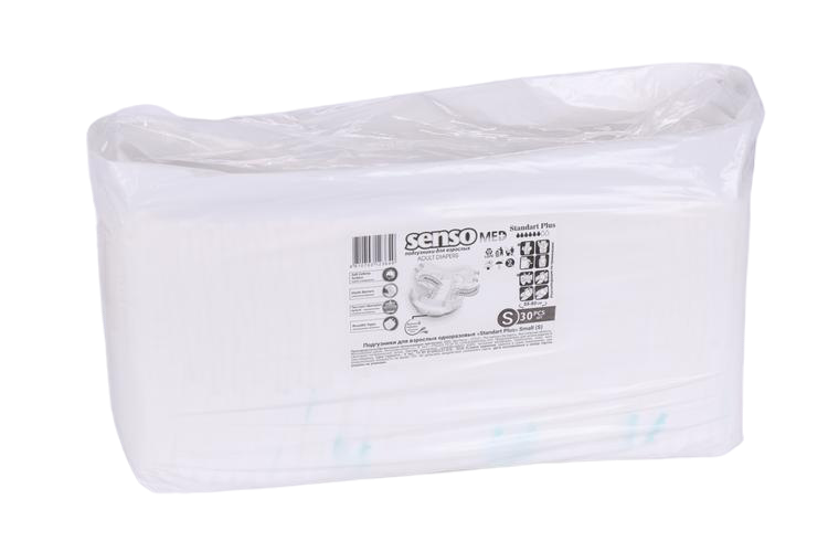 Подгузники д/взрослых Senso MED Standart Plus р S (55-80см), 30 шт БелЭмса ООО