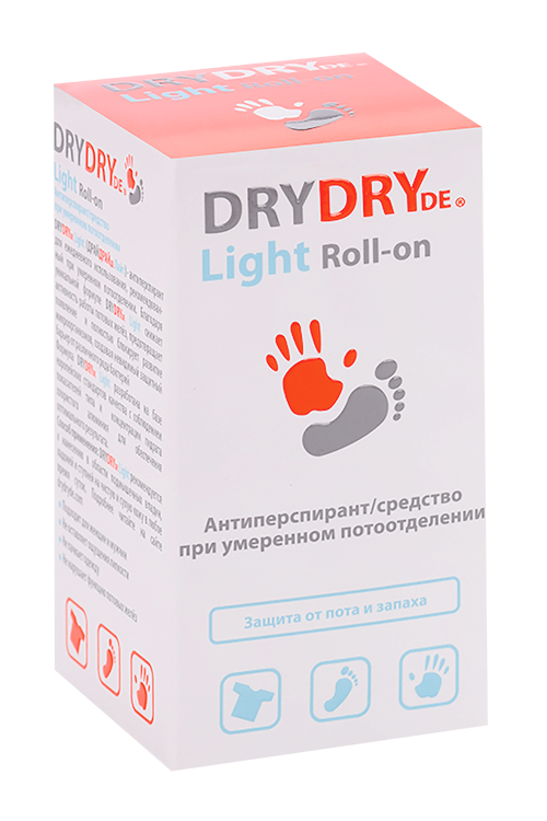 Антиперспирант средство Драй Драй Лайт при умерен потоотдел, 50 мл Preiffer Laboratories GmbH