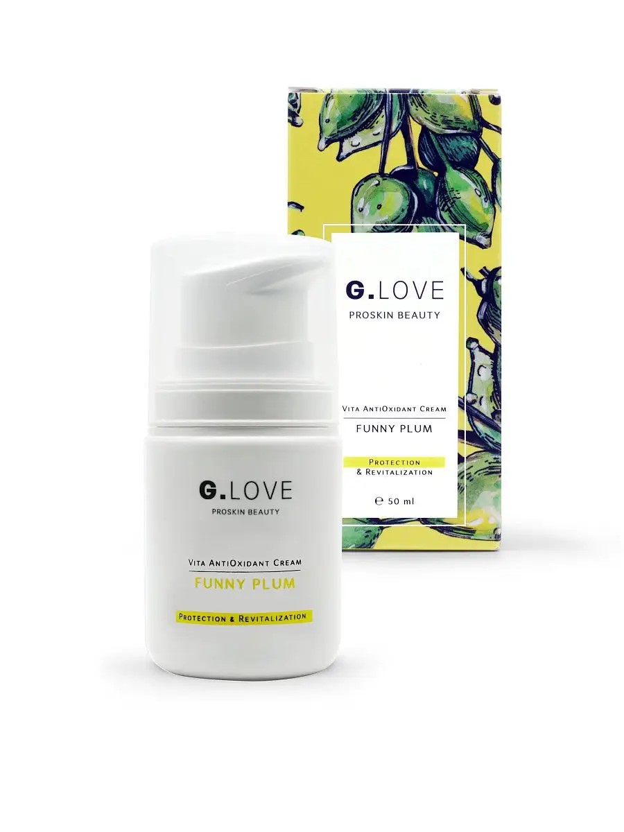 G.LOVE Крем для лица Vita AntiOxidant Cream FUNNY PLUM 50мл ТехноЛаб-К ООО
