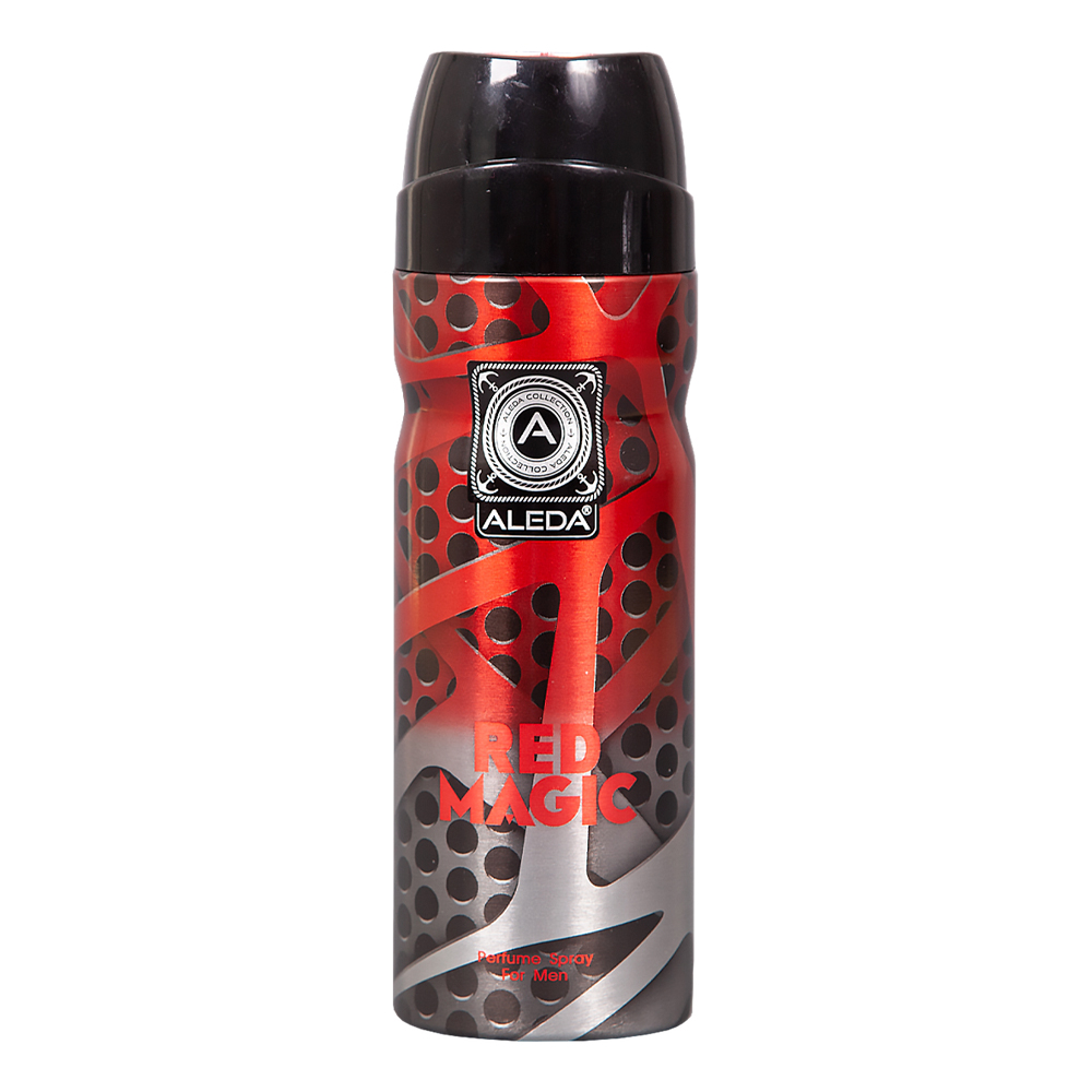Дезодорант спрей мужской Aleda Red Magic 200 мл LiderKozmetik