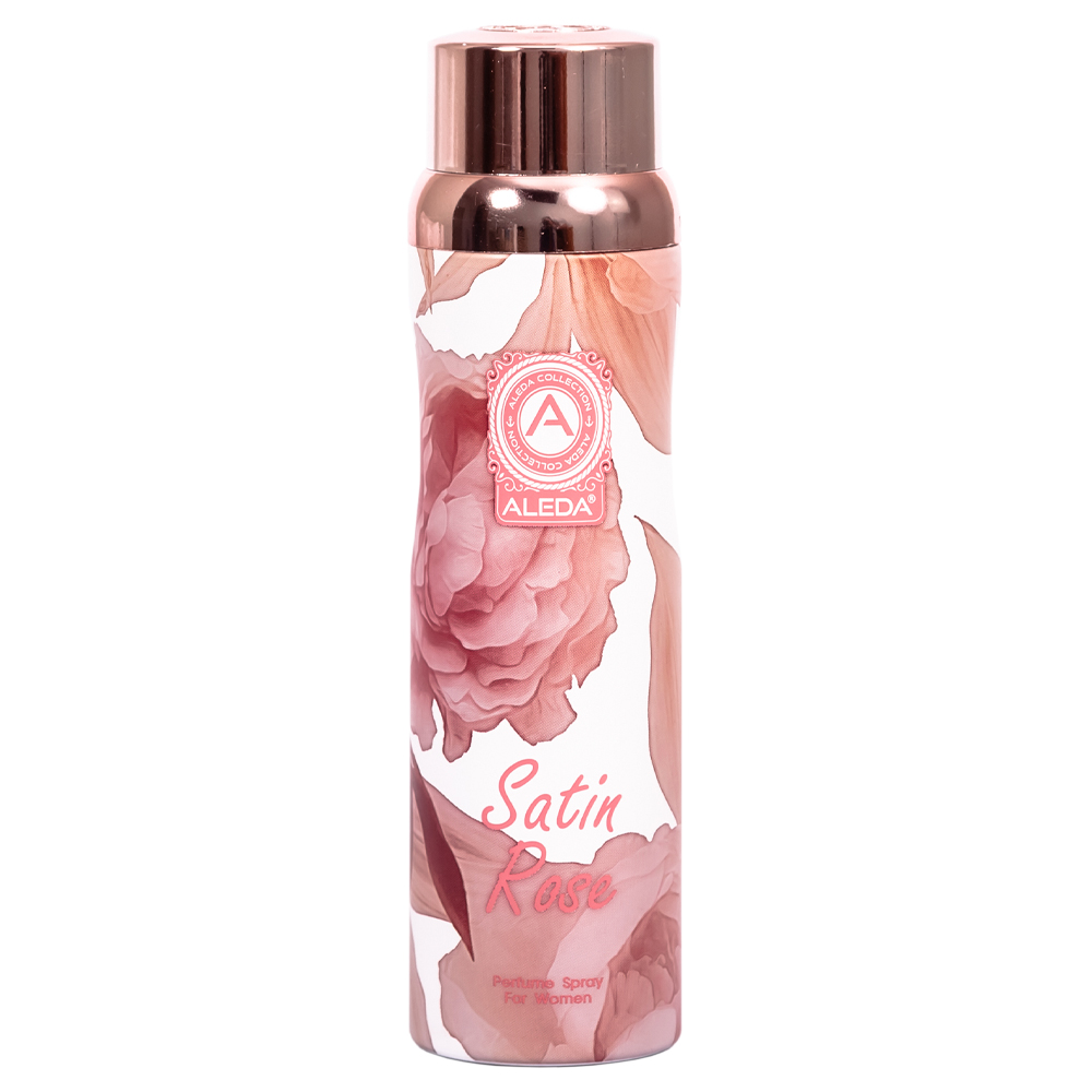 Дезодорант спрей женский Aleda Satin Rose 200 мл Lider Kozmetik Sanayi ve Ticaret A S