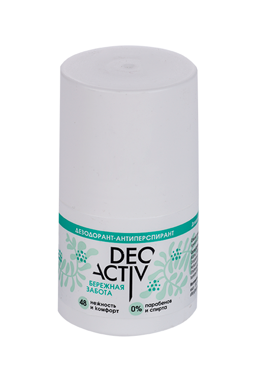 Дезодорант-антиперспирант Deo Activ Бережная забота, 50 мл БИГ ООО
