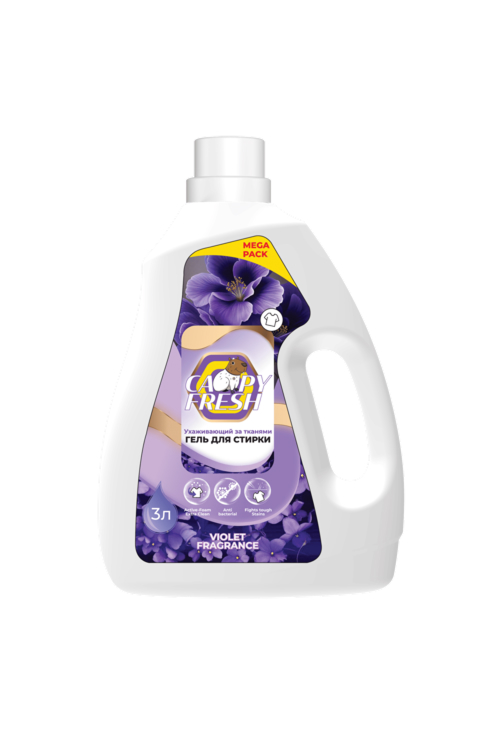 Гель CAPYFRESH для стирки белья Violet Fragrance, 3 л Hainan Kunyuan Life Technology Co Ltd