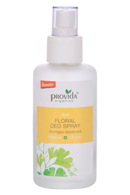 Дезодорант-спрей Provida Герань и Лимон Floral Deo Spray д/тела, 100 мл Provida Organis Kosmetik & Umweit GmbX