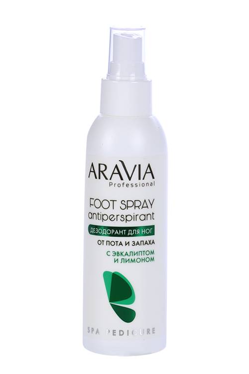 Дезодорант ARAVIA Professional Foot Spray Antiperspirant с эвкалиптом/лимоном д/ног, 150 мл Лаборатория Эксперт ООО