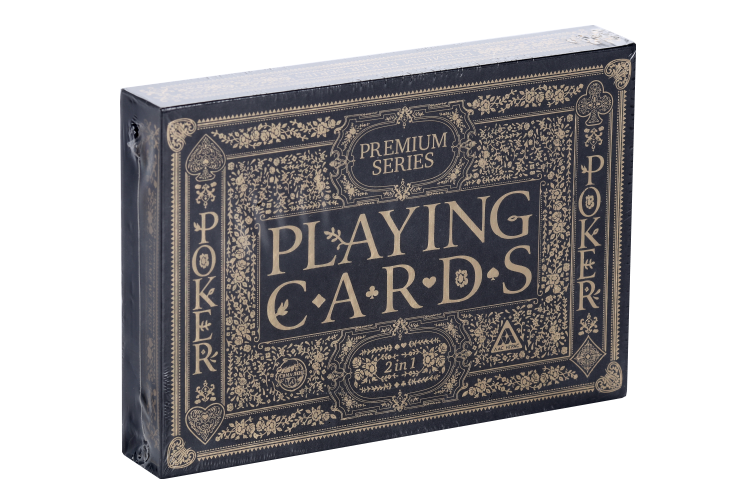Подарочный набор ЛАС ИГРАС 2в1 Playing cards Premium series, 2 колоды карт Иу Йоуда Импорт Энд Экспорт Ко Лтд