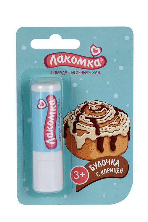 Помада Лакомка Булочка с корицей гигиен, 2,8 г Аванта АО