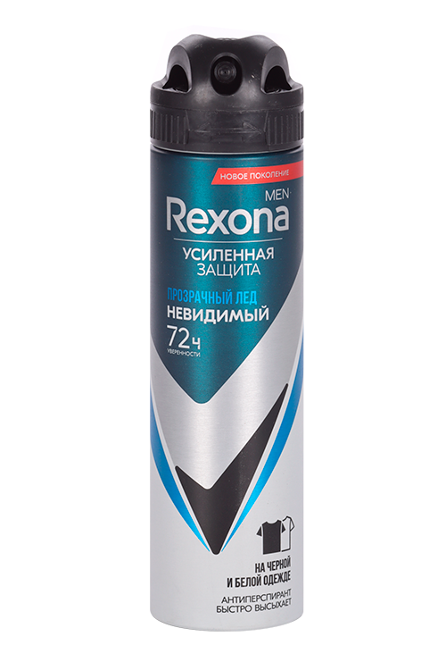 Антиперспирант-спрей REXONA MEN Motionsense невидимый прозрачный лед 72 ч, 150 мл Арнест АО