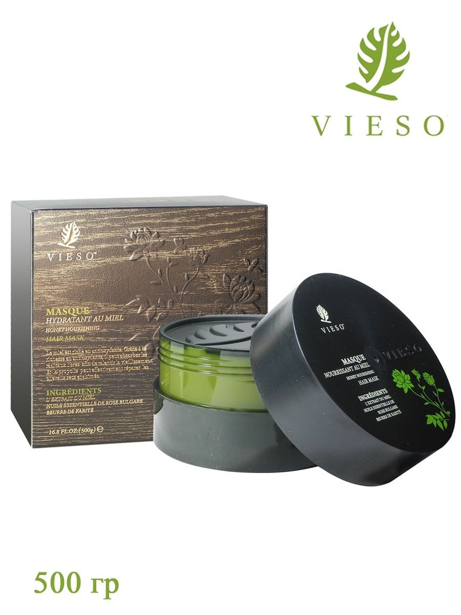 Маска питательная для сухих волос с медом Vieso Honey Nourishing Hair Mask, 500 мл Dancoly Cosmetics CO Ltd