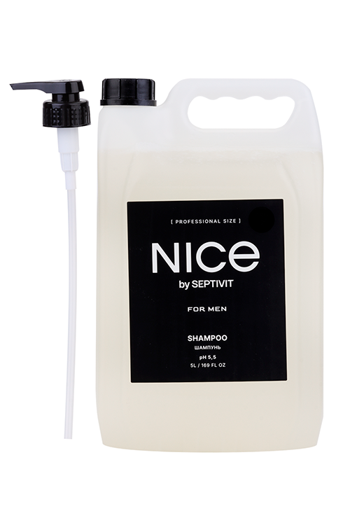 Шампунь NICE by SEPTIVIT мужской д/всех типов волос, 5 л Клининг Сервис ООО