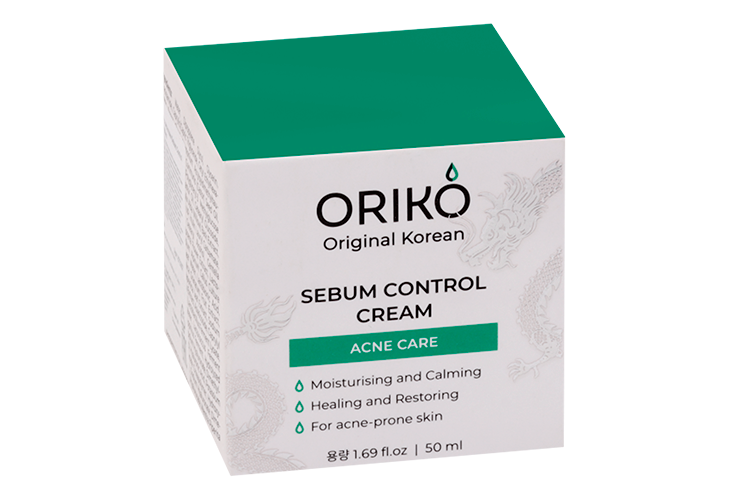 Крем ORIKO Sebum Control Face Cream Acne Care д/проблемной кожи лица, 50 мл BIC KOREA CO LTD