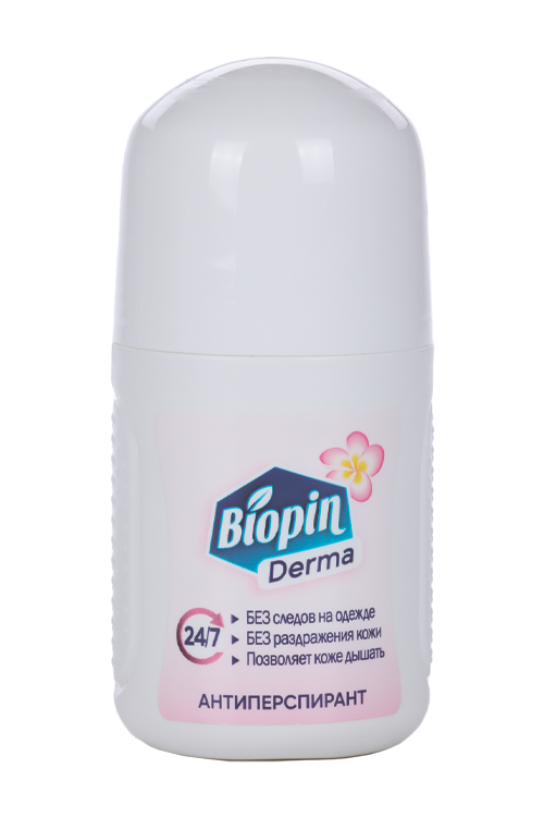 Антиперспирант Biopin Derma Нежность лепестков, 50 мл Биопин Фарма ООО