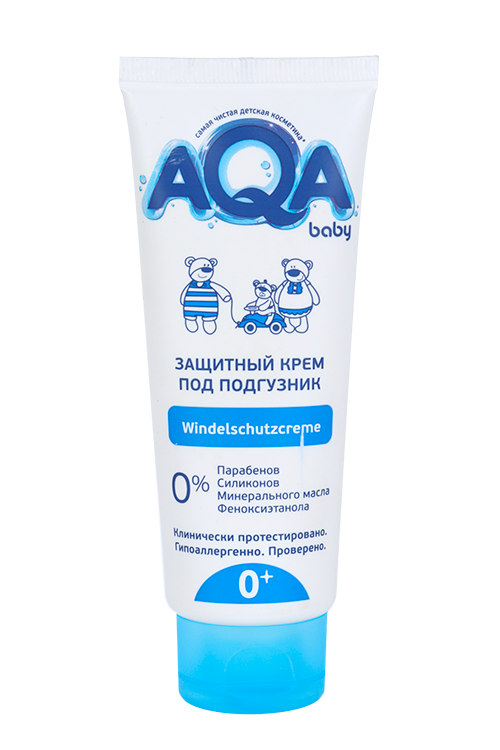 Крем AQA baby защитный под подгузник, 75 мл Уник косметик ООО