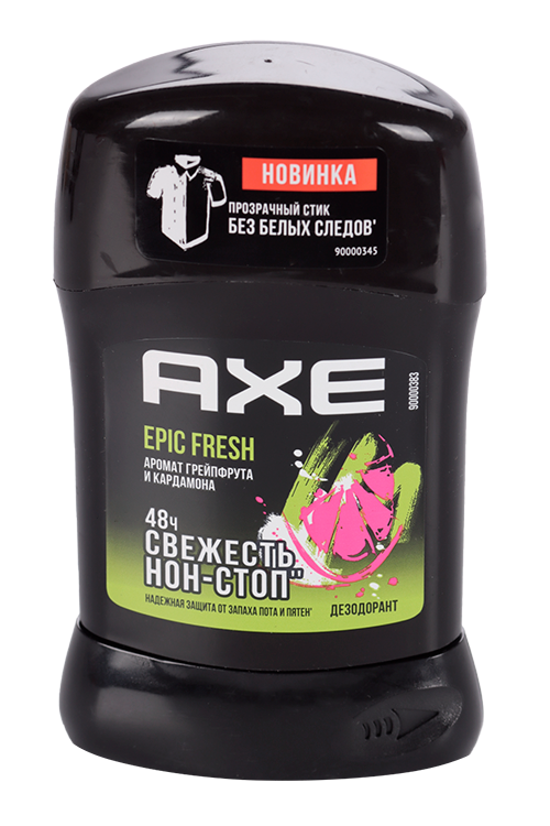 Дезодорант-карандаш AXE Epic Fresh, 50 мл Юнилевер Русь ООО/Арнест ЮниРусь ООО