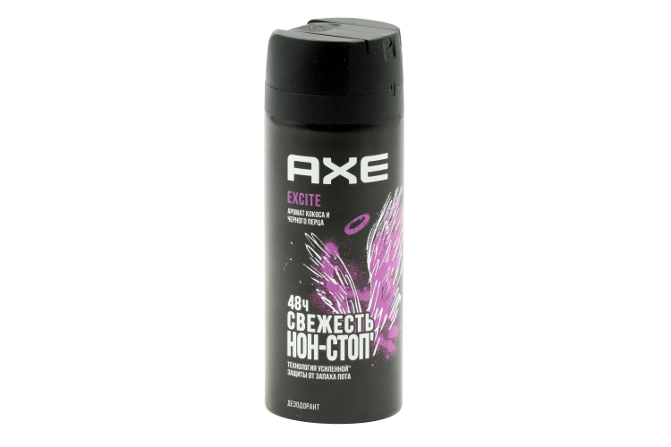 Дезодорант AXE Эксайт аромат кокоса/чёрного перца защита от запаха пота, 150 мл Арнест АО