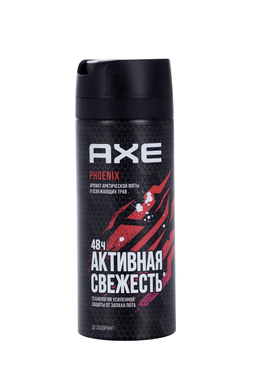 Дезодорант AXE Феникс арктическая мята и освежающие травы защита от запаха пота, 150 мл Арнест АО