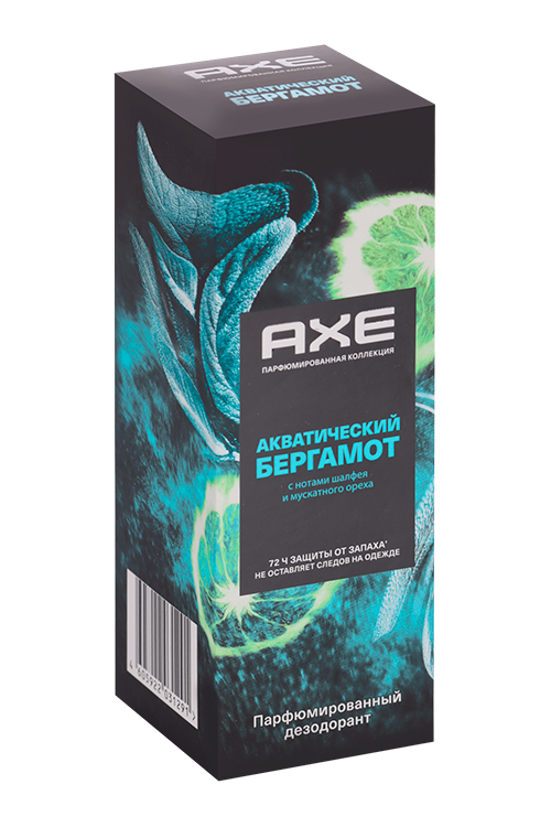Дезодорант-аэрозоль AXE Акватический Бергамот, 150 мл Арнест АО
