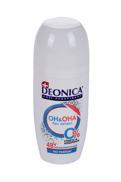 Антиперспирант Deonica Он&Она ролик, 50 мл Аэрозоль Новомосковск ООО