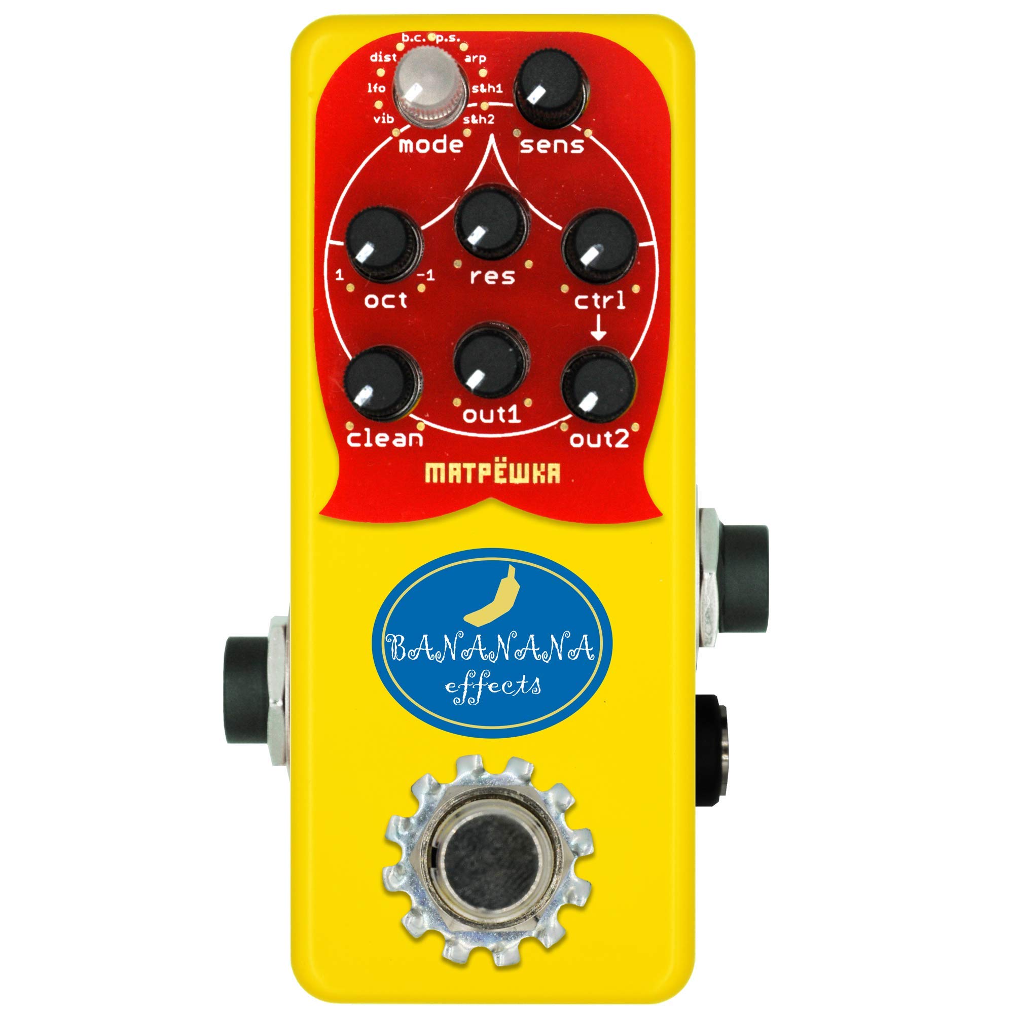 BANANANA effects Banana BASS SYNTH басовый синтезатор для басовых эффектов/MATRYOSHKA yellow SOLT Japan Market