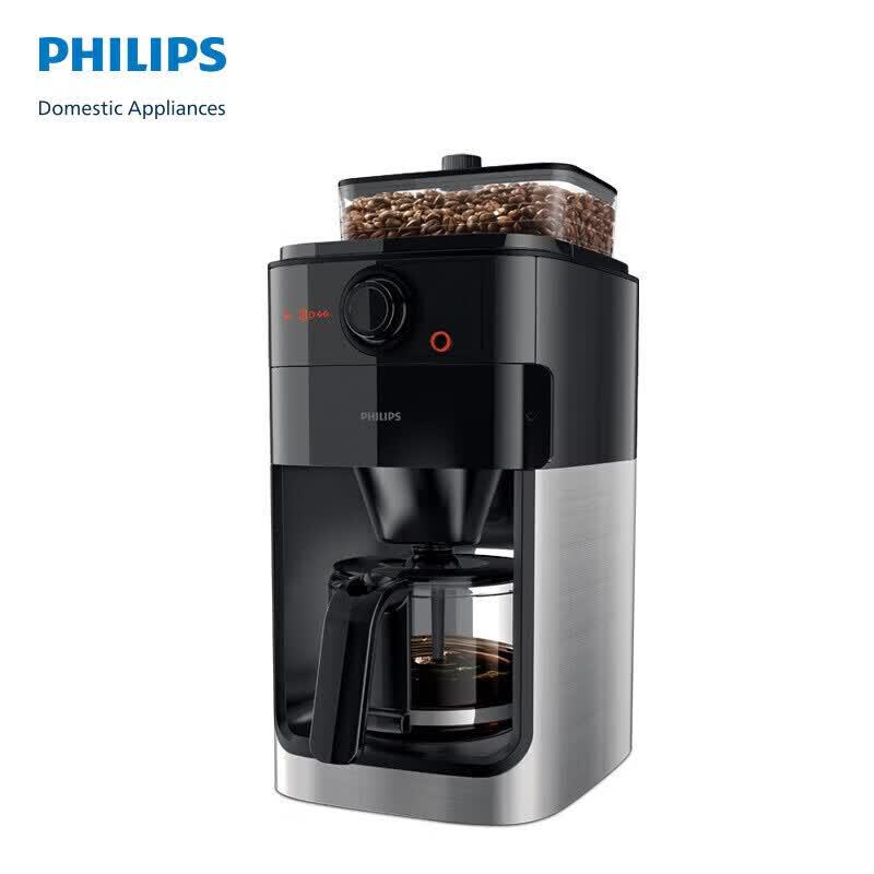 Полностью автоматическая кофемашина Philips Grind & Brew с вилкой CN (адаптер в комплекте) black