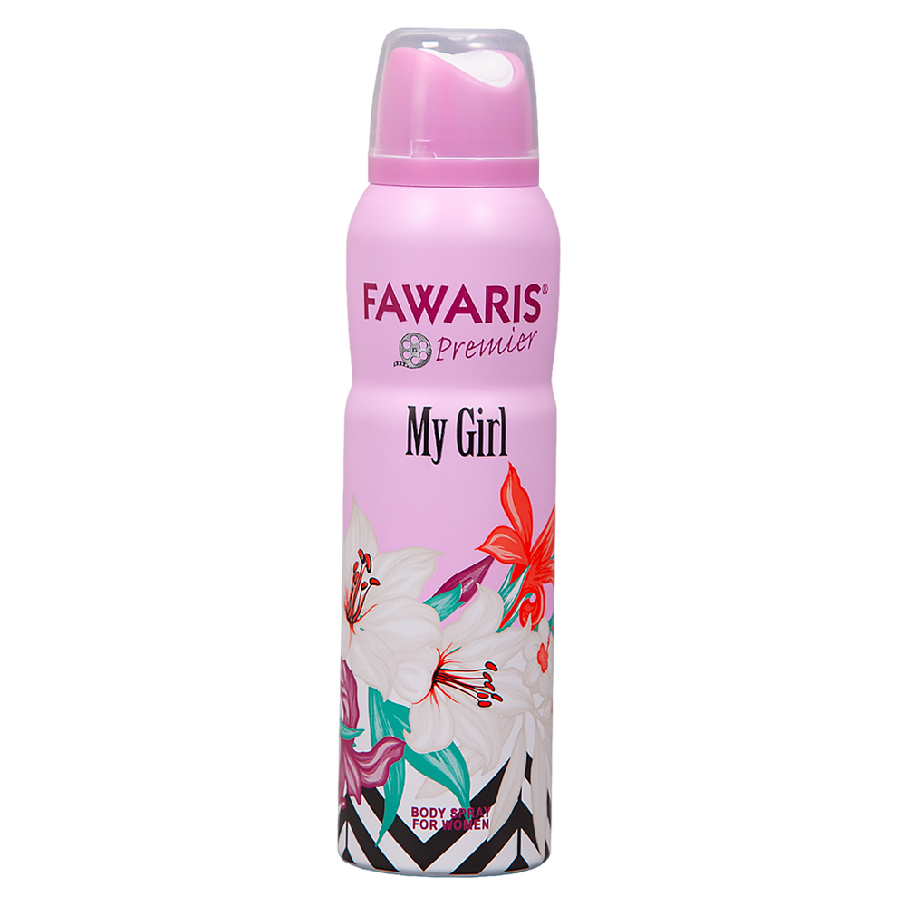Дезодорант спрей женский Fawaris Premier My Girl 150 мл Lider Kozmetik Sanayi ve Ticaret A S