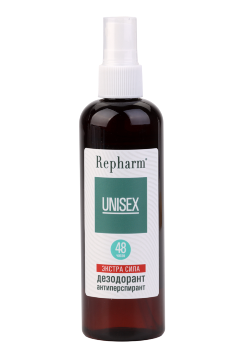 Дезодорант-антиперспирант Repharm Экстра Сила мужской, 150 мл Рефарм Институт фармацевтических реактивов ООО