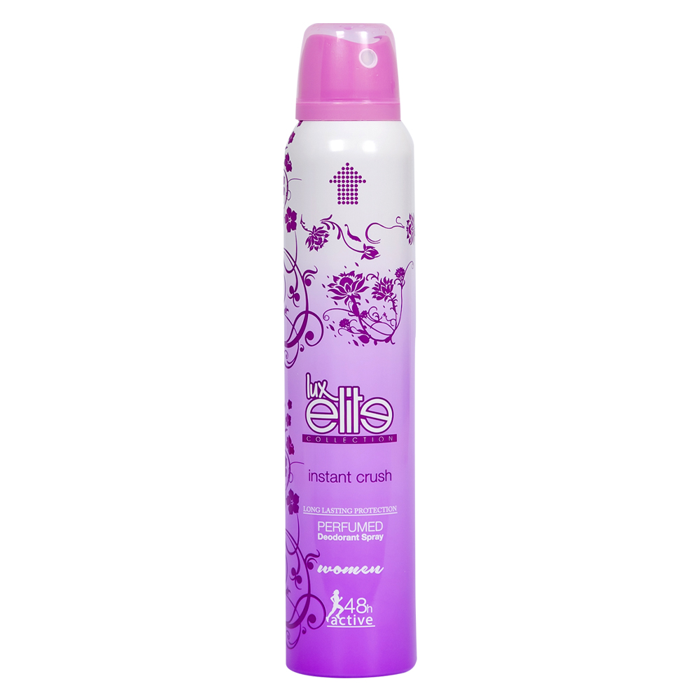Дезодорант спрей женский Luxelite Instant Crush 200 мл LiderKozmetik