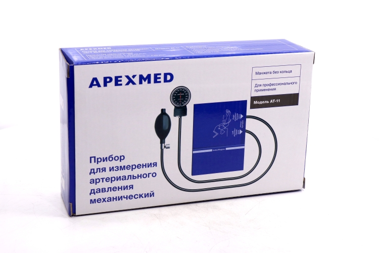 Прибор Apexmed механический д/измерения артериального давления АТ-11 50х14 см Apexmed International
