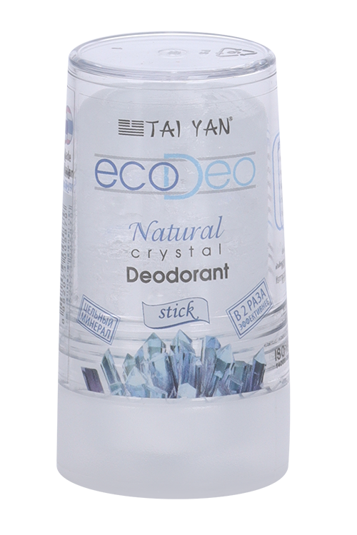 Дезодорант TAI YAN EcoDeo минеральный из цельного кристалла, 60 г HBC PRODUTCS INDUSTRIES LIVITED