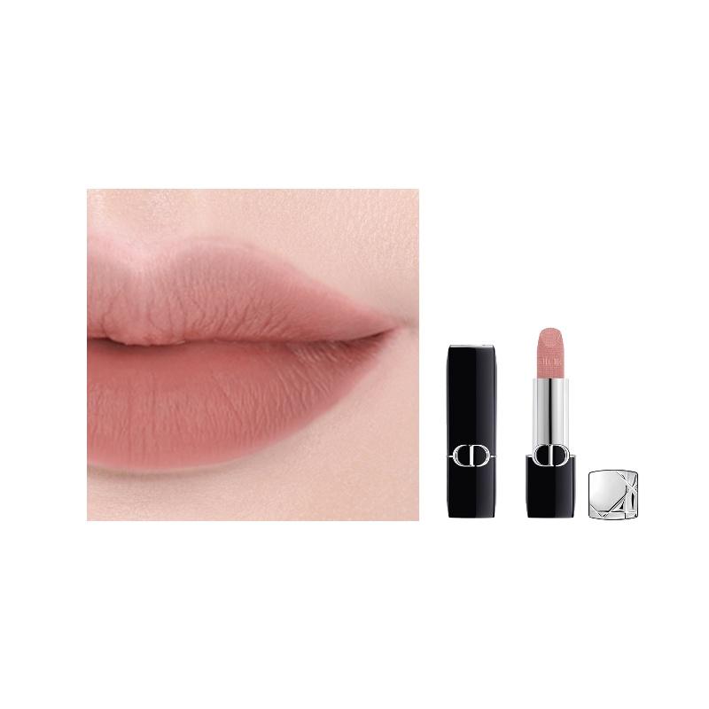 Помада DIOR #220 Beige Couture Без подарочной коробки, без подарочного пакета синий
